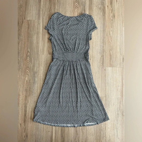 Boden Women’s Amelie Jersey Dress Heron Blue Short Sleeves - Size 6 - Picture 9 of 9